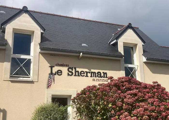 Le Sherman Penzion Colleville-sur-Mer
