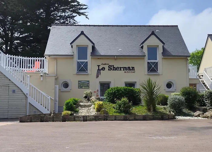Le Sherman Penzion Colleville-sur-Mer